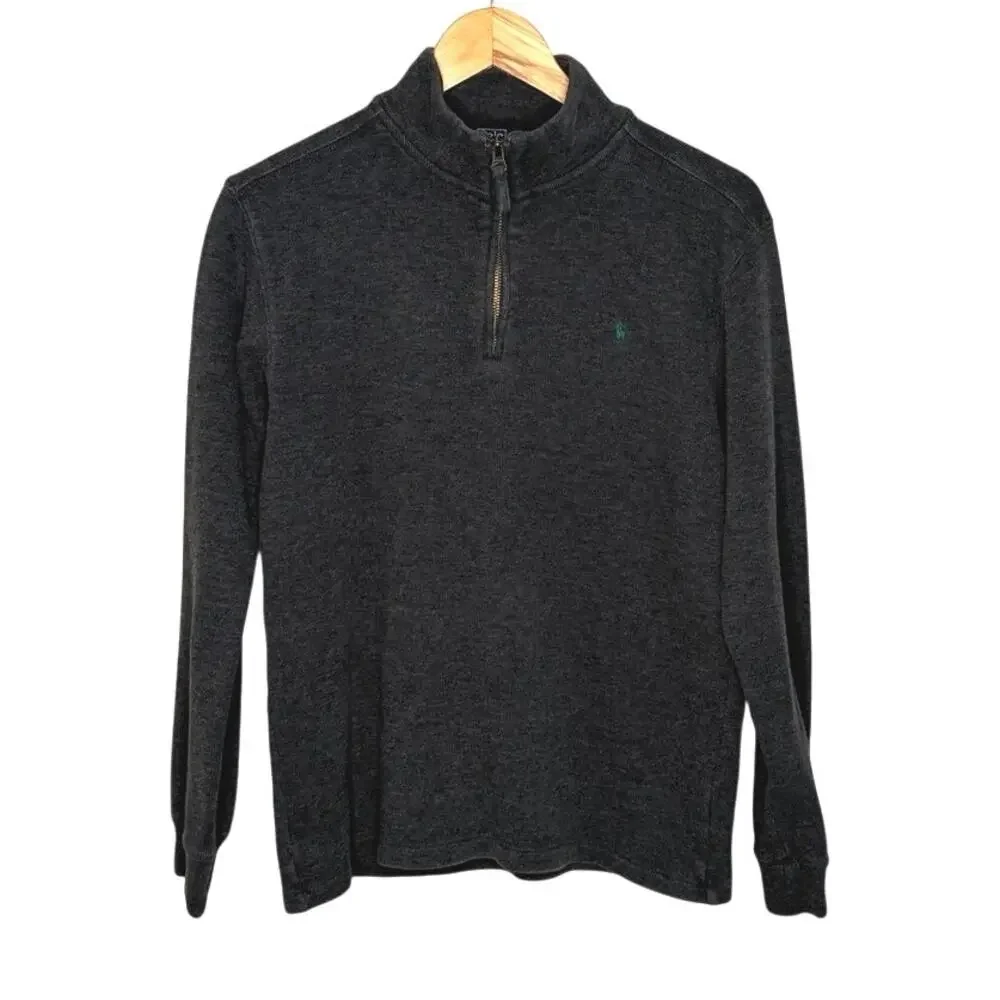 Polo Ralph Lauren gray 1/4 sweater men’s